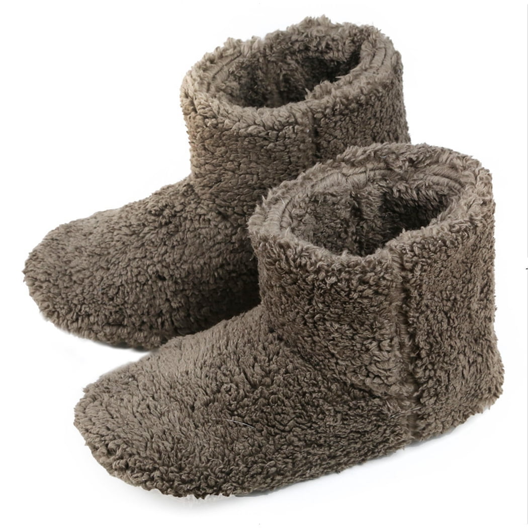Slipper Boots Fuzzy Warm Unisex Nonslip 