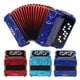 thumbnail image 4 of Acordeón Soidarity 8 Bajo 22 Clave Instrumento profesional Musical Adultos Azul claro, 4 of 6