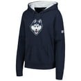 thumbnail image 2 of Women's Stadium Athletic Navy UConn Huskies Big Logo Pullover Hoodie, 2 of 3