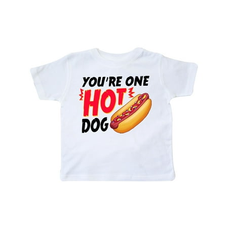

Inktastic Your e One Hot Dog Gift Toddler Boy or Toddler Girl T-Shirt