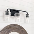 thumbnail image 4 of Capital Lighting 139231-499 Reeves 3 Light 23" Wide Bathroom Vanity Light - Bronze, 4 of 5
