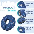 thumbnail image 6 of Miaocao Supet Inflatable Dog Cone Collar Alternative After Surgery, Doggie Neck Donut Collar Recovery ECollar for Post Surgery, Soft Dog Cone for Small Medium Puppies Cats, 6 of 6
