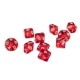 thumbnail image 2 of 20 piezas Dados D10 Dados poliédricos para D&D RPG Rojo y azul, 2 of 9