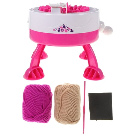 

HOMEMAXS DIY Knitting Machine Small Size Knitting Machine Toy Kids Knitting Machine Toy (Style 1)