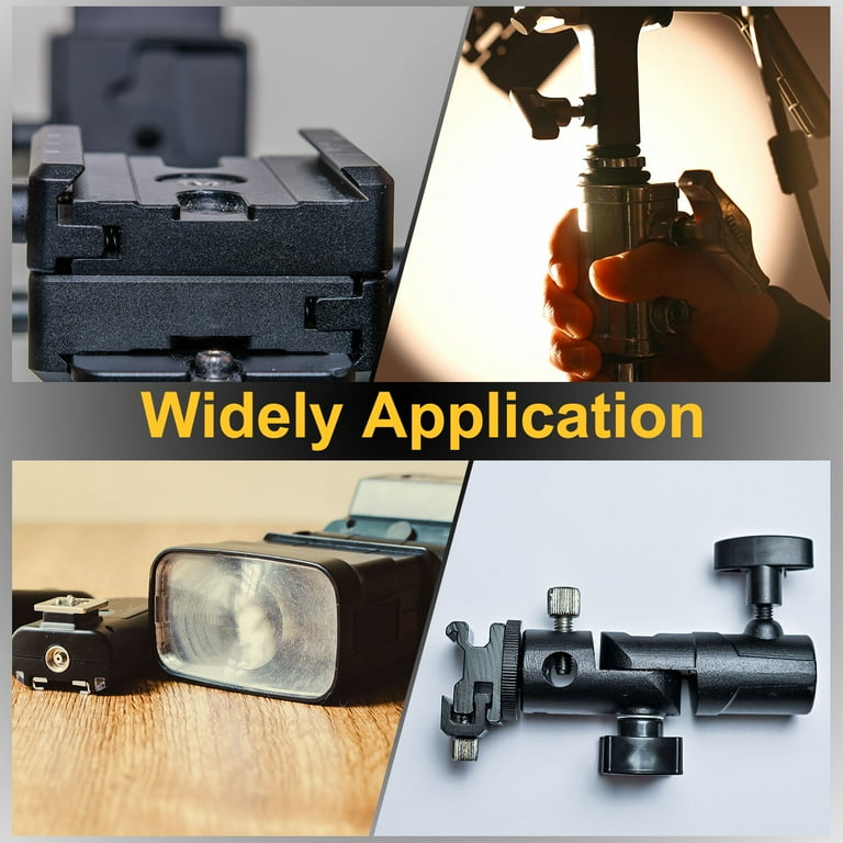 Uxcell Camera Screw Mount Set, Double Threaded Screw, 1/4 Inch