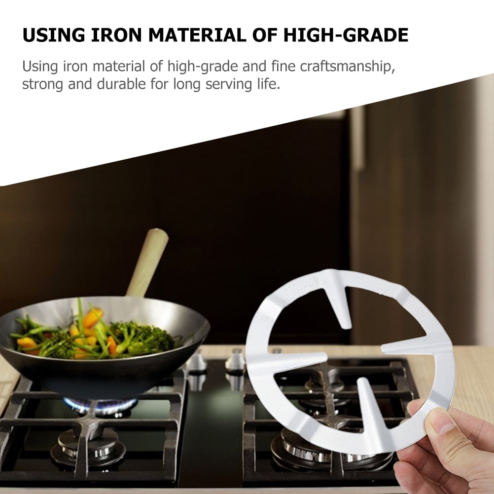RENACLIPY 3-Piece Compact Wok Rack Set, High-Grade Iron, Assorted Colors, Portable Camping Cooking Accessory
