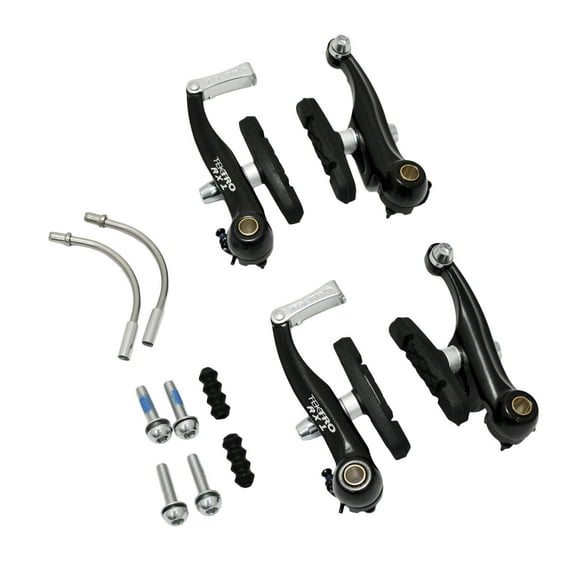 TEKTRO RX1 Mini-V Brake Cyclocross Brake Set (Front Rear) , Black #MH2652