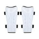thumbnail image 3 of 2x Espinilleras de Fútbol Espinilleras Profesionales Multifunción Ajustables Protectoras Blanco, 3 of 9