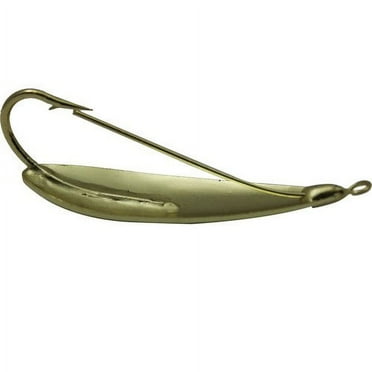 (3 pack) Tsunami Lite Flash Spoon , Gold, 1/4 oz
