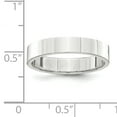 thumbnail image 3 of Sterling Silver 4mm Flat Band, 3 of 3