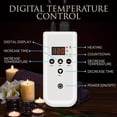 thumbnail image 2 of PyleUsa Hot Stones Massage Kit with Warmer - Warm Round Basalt Stone Massaging Set Portable Heater, 6 Large, Small Rocks, Digital Controller, For Professional And Home Spa Therapy (PSLMSGST70B), 2 of 8