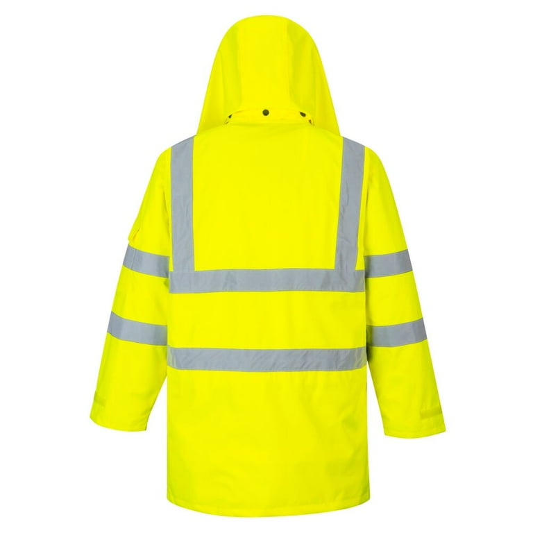 Portwest High Visibility 7-in-1 Waterproof Traffic Safety Jacket