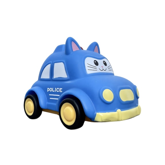 Vinyl Soft Squeezable Toy Trucks, Toy Vehicles for Toddlers, Toy Trucks for Children Aged 2 3 4 5 6 7, Safe and Non-toxic Toy Vehicles