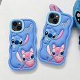 thumbnail image 3 of iPhone 13 Pro, 3D Cartoon Silicone Cover, Cute Cartoon Animal Character Cool Shockproof Silicone Protective Shell Skin Case for iPhone 13 Pro, 3 of 4