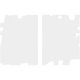 thumbnail image 4 of 36"W x 24"H x 1"ID x 12 3/4"C x 1"P Novo Architectural Grade PVC Contemporary Ceiling Medallion, Two Piece, 4 of 11
