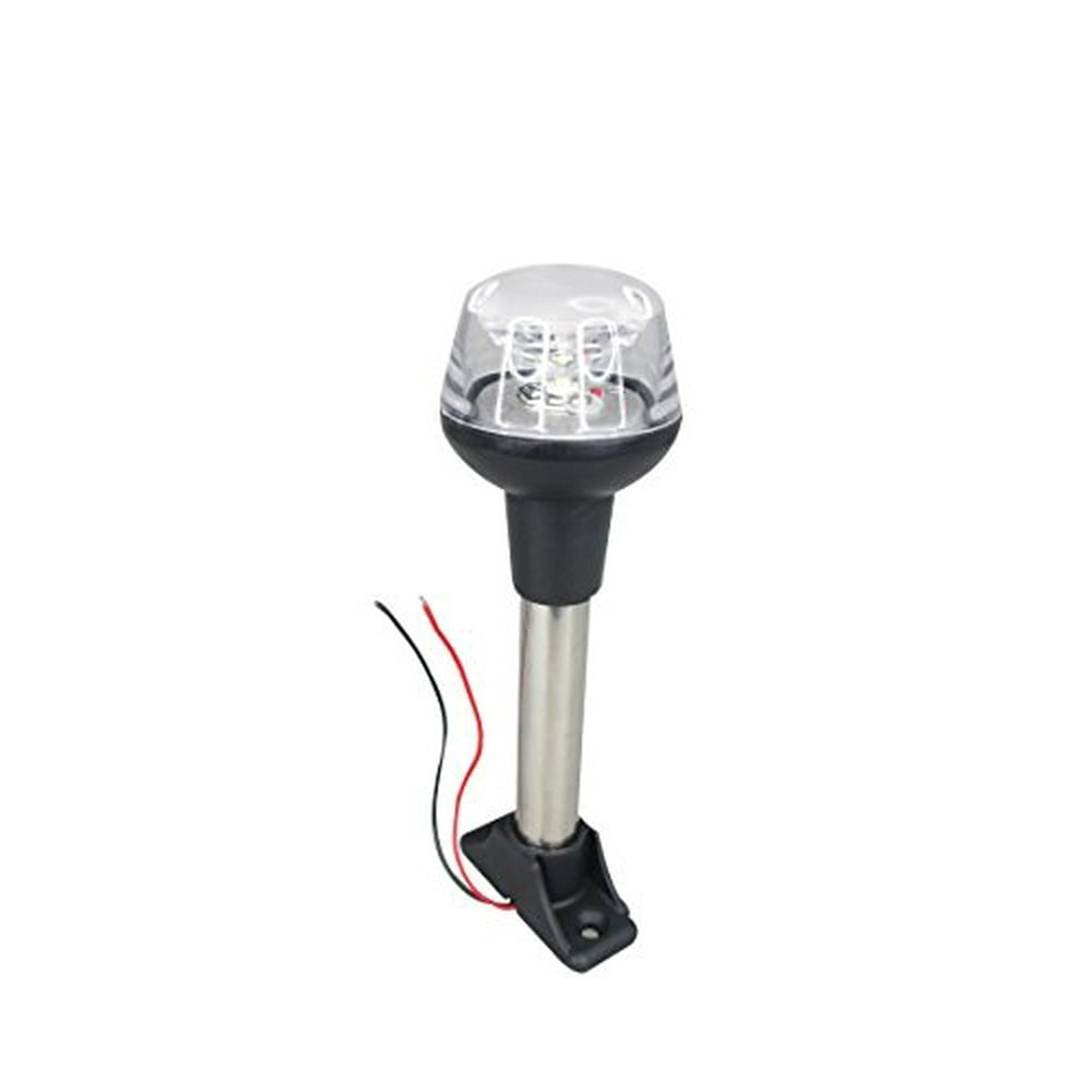 Pactrade Marine Boat LED All Round Anchor Navigation Light SS Pole 8