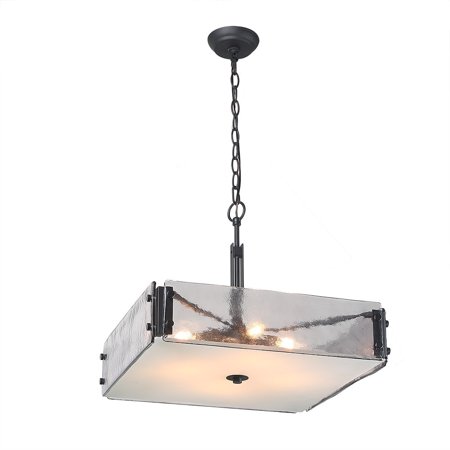 Lnc 4 Light Gl Pendant Lighting Square Indoor Ceiling Lights E12 Lnc 4 Light Gl Pendant Lighting Square Indoor Ceiling Lights E12