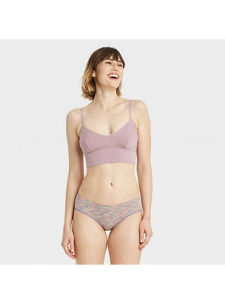 Women's Laser Cut Hipster Underwear - Auden™ Brown Xs : Target