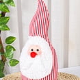 thumbnail image 4 of Injueey Muñeco de tela, adorno de Navidad, juguete para niños, mano de obra fina, ahorro de espacio, accesorio DIY, adorno, regalos dulces, suministros Kits de decoración para fiestas Rosado Injueey HA070783-01, 4 of 6