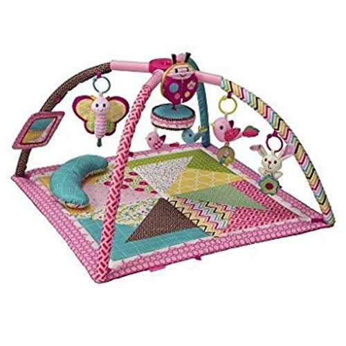 Infantino Go GaGa Deluxe Twist and Fold Activity Gym & Play Mat Music AU 