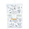 thumbnail image 2 of Hudson Baby Infant Girl Convertible Swaddle Sleep Sack, Blue Toile, 3-9 Months, 2 of 2