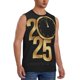 thumbnail image 2 of Balery 2025 Happy New Year Camisetas sin mangas para hombre, absorbe la humedad y protege contra el mal olor.-XX-Large, 2 of 7