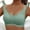 Green, variant on Women's Rimless Underwear Push-Up Sleep Bra Latex Bar Underwear Lace Bra Seamless Underwear Bra Vest