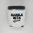 thumbnail image 3 of Ice Cream Pint Coolers, Handle With Spoon, Funny Ice Cream Pint Sleeves, Funny Party Favor and Gift Ideas, Foam Holder for Ice Cream Lover, 3 of 3