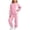 Pink, variant on Cethrio Girls Outfit Sets Size 14, Long Sleeve Casual Fleece-lined 2 PC Sweatshirts and Sweatpants Sets Pink