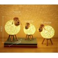 thumbnail image 1 of ZHAOCHENG Lámpara de noche LED Lámpara de noche de oveja de ratán de tres niveles, lámpara de noche para niños, para dormitorio, habitación de bebé, sala de estar, regalo, interruptor USB/botón - Empu, 1 of 5