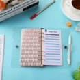 thumbnail image 2 of 2-Ring Clear Binder Covers, Personal A6 Transparent PVC Binder Cover Notebook Shell Round Ring Binder Cover, Refillable Loose Leaf Journal, 2 of 5