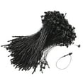 thumbnail image 1 of Unique Bargains Snap Lock Pins Loop Price Tag Fastener Plastic Tags Ties black 3 inch 1000pcs, 1 of 5
