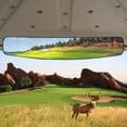 thumbnail image 1 of Espejo retrovisor para carrito de golf HKOO, 16,5 cm de ancho, 180°, panorámico, 1 of 7