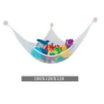 thumbnail image 3 of Matoen Toy Hammock Stuffed Animals and Toy Storage Hammock Net 70" Wall Sling Corner Extra Large Kids Children Mesh Toy Net Organizer, 3 of 3