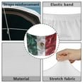 thumbnail image 6 of Uorisanigo Car Hood Cover Automotive Accessories Universal 3D Mexico Flag Car Hood Cover Protection for Most Automotive Sedans Trucks Pickup Sports Cars, Easy to Install, 6 of 7