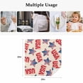 thumbnail image 5 of 250th Anniversary Cloth Napkins, 4th of July America Freedom Veteran Day Washable and Reusable Dinner Napkins Set of 4, Table Napkin for Kitchen Party Birthday Wedding Hotel Housewarming 20"x20", 5 of 9