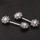 thumbnail image 3 of Vintage Tribal Bar Barbells Joyería corporal de material acero inoxidable Blanco, 3 of 9