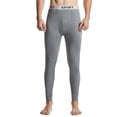 thumbnail image 2 of Pantalones largos de otoño e invierno para hombre, pantalones individuales opcionales con forro polar, pantalones de algodón ajustados, parte inferior, 2 of 2