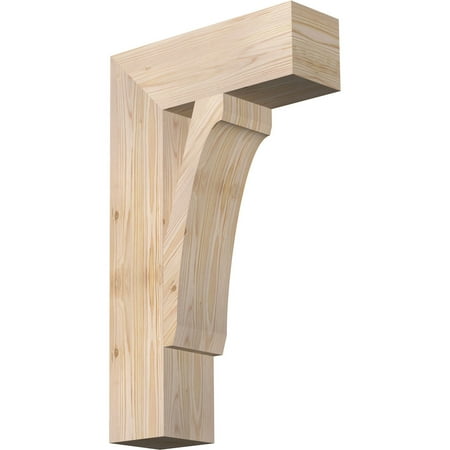 

Ekena Millwork 5 1/2 W x 18 D x 30 H Legacy Block Smooth Bracket Douglas Fir