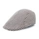 thumbnail image 1 of Gorra plana con estampado de pata de gallo para hombre, algodón o mezclilla, 1 of 1
