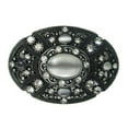thumbnail image 1 of Sunway Antique Silver Finish With Cat-eye Stone & Clear Rhinestone, Antique, 1 of 1