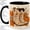 Black, variant on Cowboy Boots Fall 11oz Accent Mug, Ceramic Coffee Cup for Western Fans Glossy ceramic mug with double-sided fall cowboy boots artwork for daily coffee or tea