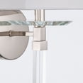 thumbnail image 7 of REN-261-PN Crystorama Lighting Renee - One Light Wall Sconce in Classic Style - 10 Inches Wide by 21.75 Inches High-Polished Nickel Finish, 7 of 7