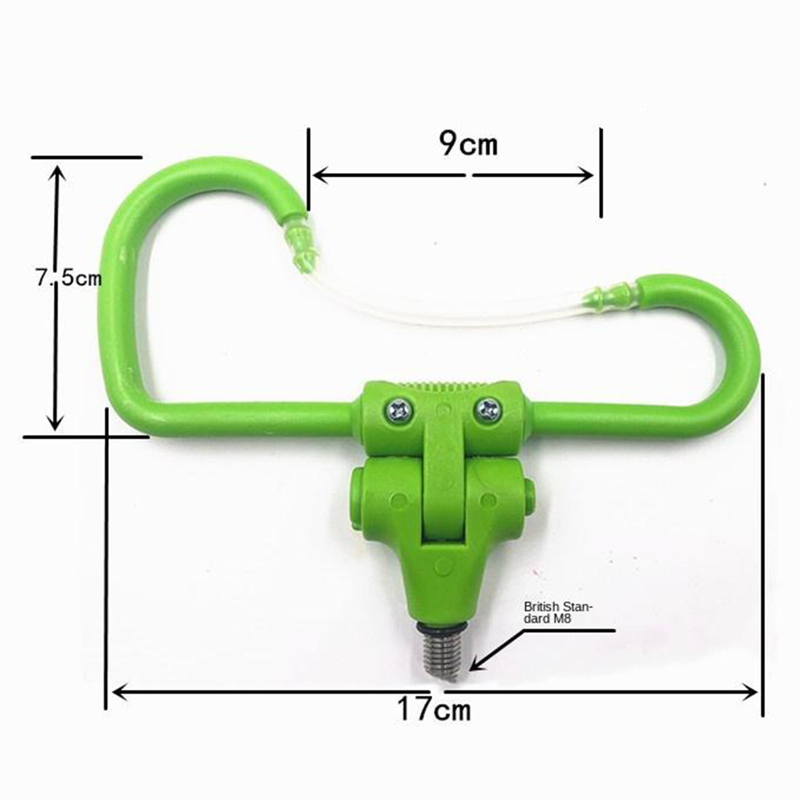 Fishing Rod Pole Holder Durable Ground Support Stand Rack Insert Green