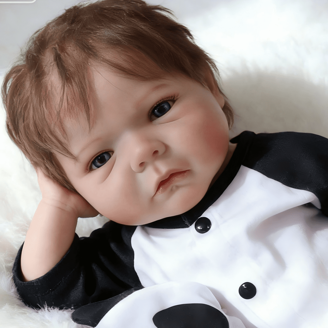 Dayoff Kids Lifelike Reborn Baby Dolls - 18 Inch Realistic Baby Doll (No Accessories) For Kids Age 3+