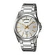 thumbnail image 1 of Casio Reloj Clásico Analógico de Acero Inoxidable con Esfera Plateada y Movimiento de Cuarzo MTP-1370D-7A2 para Hombre., 1 of 2