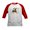 Red/White, variant on CafePress - Halloween Rabbits Kids Baseball Jersey - Kids Cotton Baseball Jersey, 3/4 Sleeve Shirt