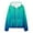 Blue, variant on Enjoytime Fashion Full Zip Up Hoodies for Women Long Sleeve Lightweight Hooded Sweatshirts Fall Winter Women's Gradient Printed Jacket Tops with Pockets