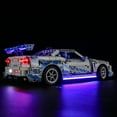 thumbnail image 2 of QC Ltbrcik Led Light Kit Lighting Set For Lego 42210 2 Fast 2 Furious Nissan Skyline GT-R (R34) Car Building Blocks Without Lego Set, 2 of 8