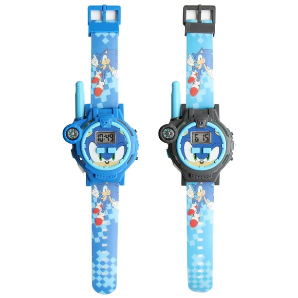 Relojes Walkie Talkie para niños Accutime Sonic The Hedgehog